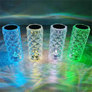 Luminária de Cristal LED 16 Cores com Controle Remoto – Abajur Diamante Recarregável USB