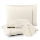 Jogo de Lençol 400 Fios Micropercal com Elástico e Ponto Palito