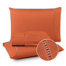 Jogo de Lençol 400 fios 02 e 03 Peças Berço Solteiro Casal Queen King