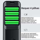 Sistema de língua portuguesa Fechadura Digital Biométrica Eletronica Touch Biometria