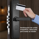 Sistema de língua portuguesa Fechadura Digital Biométrica Eletronica Touch Biometria