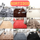 Tapete Felpudo Shaggy 2,00 x 1,50 Antiderrapante para Sala e Quarto – Várias Cores