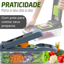 Fatiador Profissional Multifuncional De Aço Inoxidável 16 Em 1 Para Vegetais/Frutas/Legumes