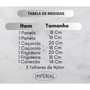 Conjunto De Panelas 10 Peças Antiaderente Caçarola Frigideira Fervedor Cor Coffee Cappuccino + Talheres