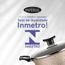 Conjunto De Panelas 10 Peças Antiaderente Caçarola Frigideira Fervedor Cor Coffee Cappuccino + Talheres