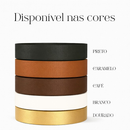 Espelho Redondo Adnet 50cm com Alça e Suporte Sala Hall Lavabo Banheiro Quarto - Outlet Dos Espelhos